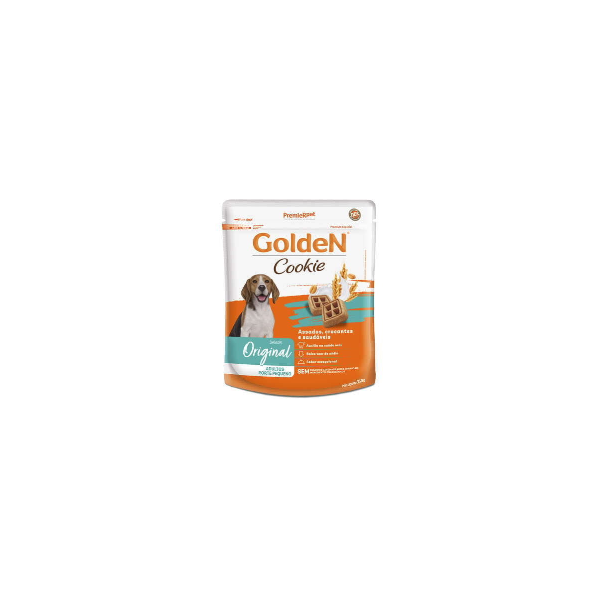 Biscoito Golden Cookie para Cães Adultos de Raças Pequenas 350g