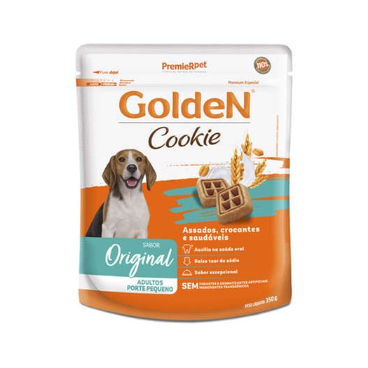 Biscoito Golden Cookie para Cães Adultos de Raças Pequenas 350g