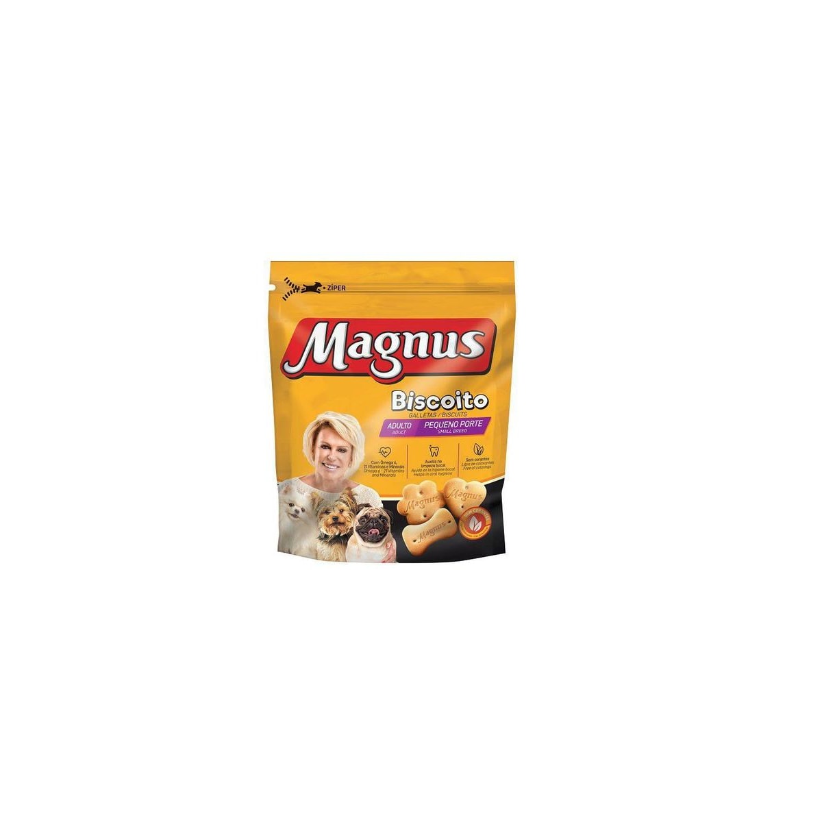 Biscoito Magnus para Cães Adultos de Pequeno Porte 400g