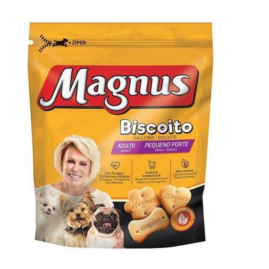 Biscoito Magnus para Cães Adultos de Pequeno Porte 400g