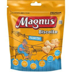 Biscoito Magnus para Cães Filhotes Sabor Natural