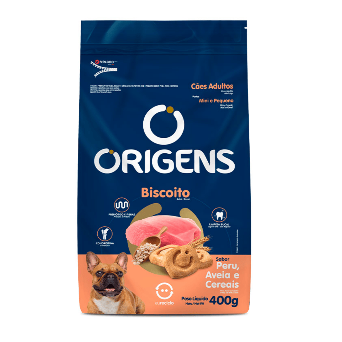 BISCOITO ORIGENS AD PP PERU 400G