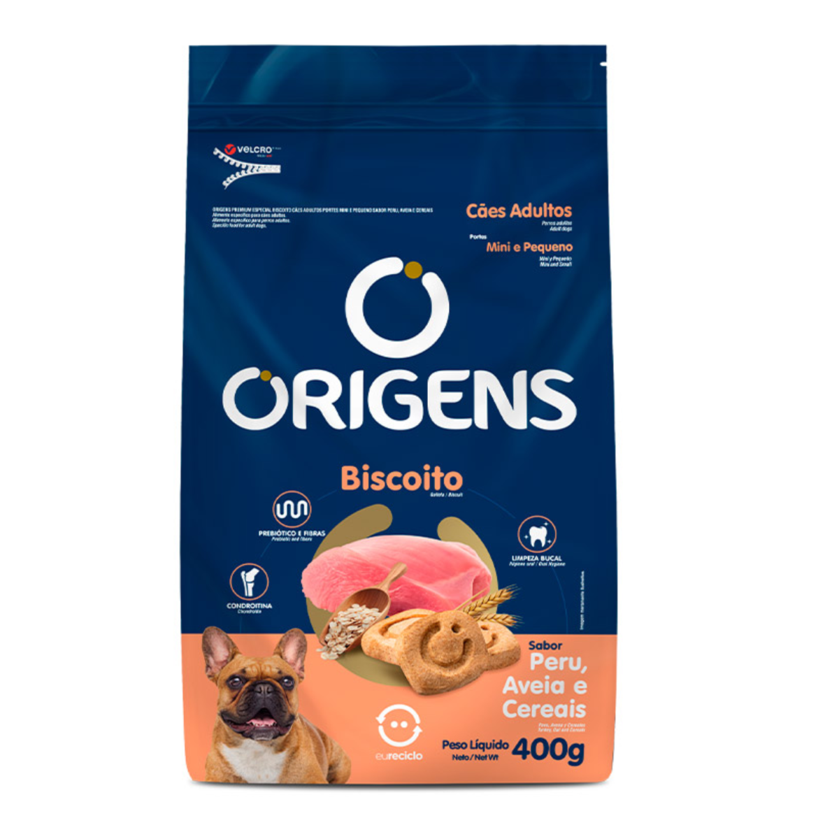 BISCOITO ORIGENS AD PP PERU 400G
