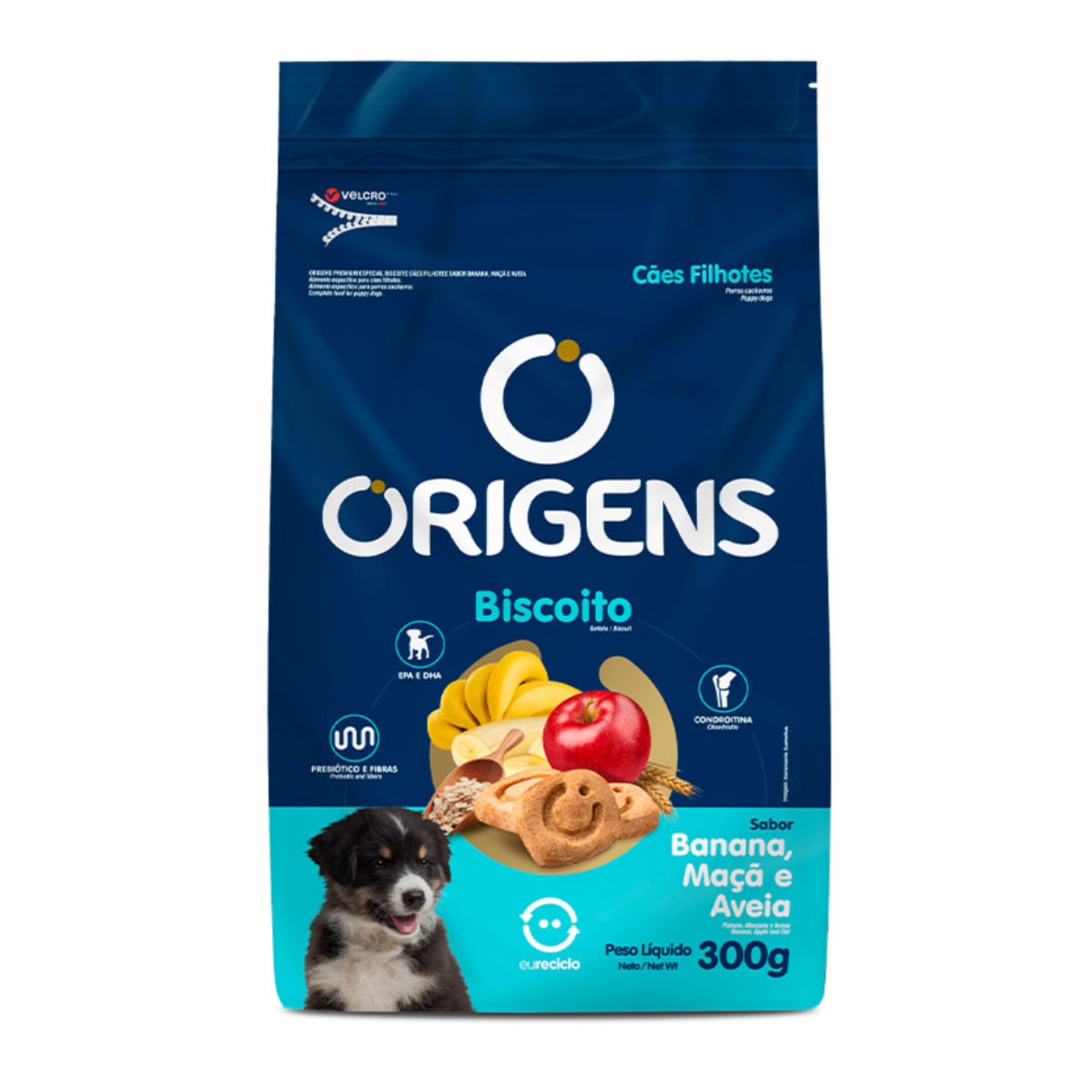 BISCOITO ORIGENS FILH BANANA 300G