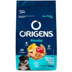 BISCOITO ORIGENS FILH BANANA 300G