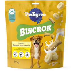 Biscoito Pedigree Biscrok Banana 500g