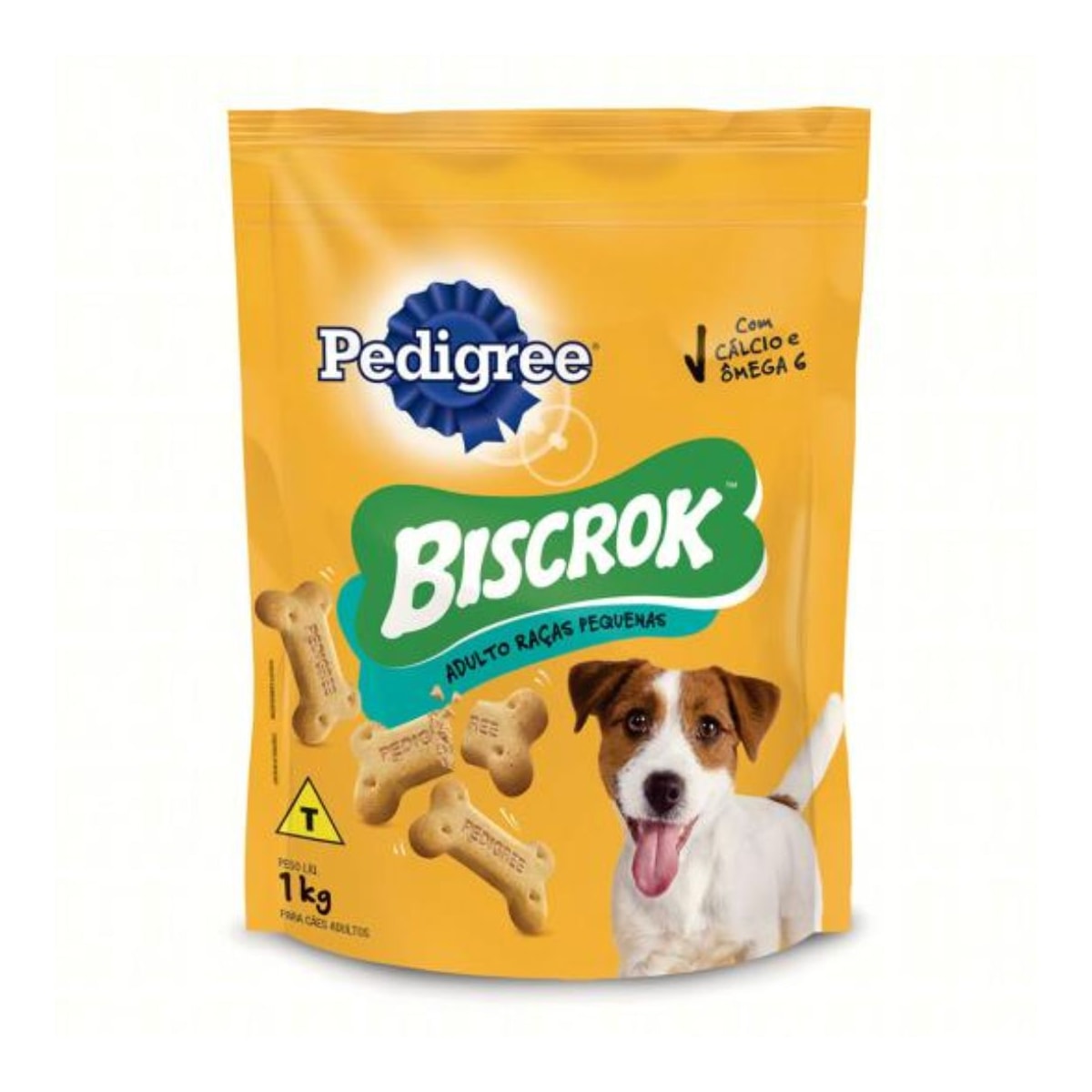 Biscoito Pedigree Biscrok Mini para Cães Adultos de Raças Pequenas