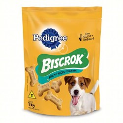 Biscoito Pedigree Biscrok Mini para Cães Adultos de Raças Pequenas