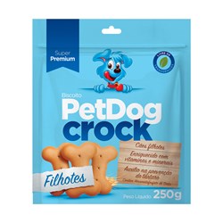 Biscoito Pet Dog Crock para Cães Filhotes
