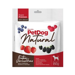 Biscoito Petdog Natural Sabor Frutas Vermelhas 150g