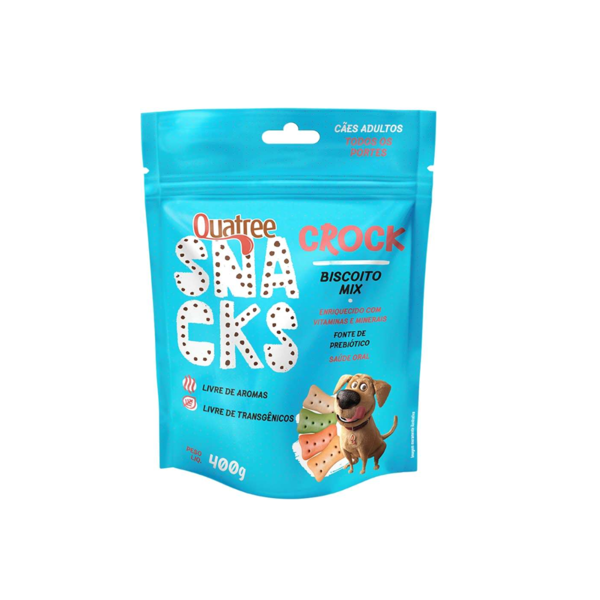 Biscoito Quatree Snacks Crock Mix para Cães Adultos