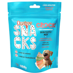 Biscoito Quatree Snacks Crock Mix para Cães Adultos