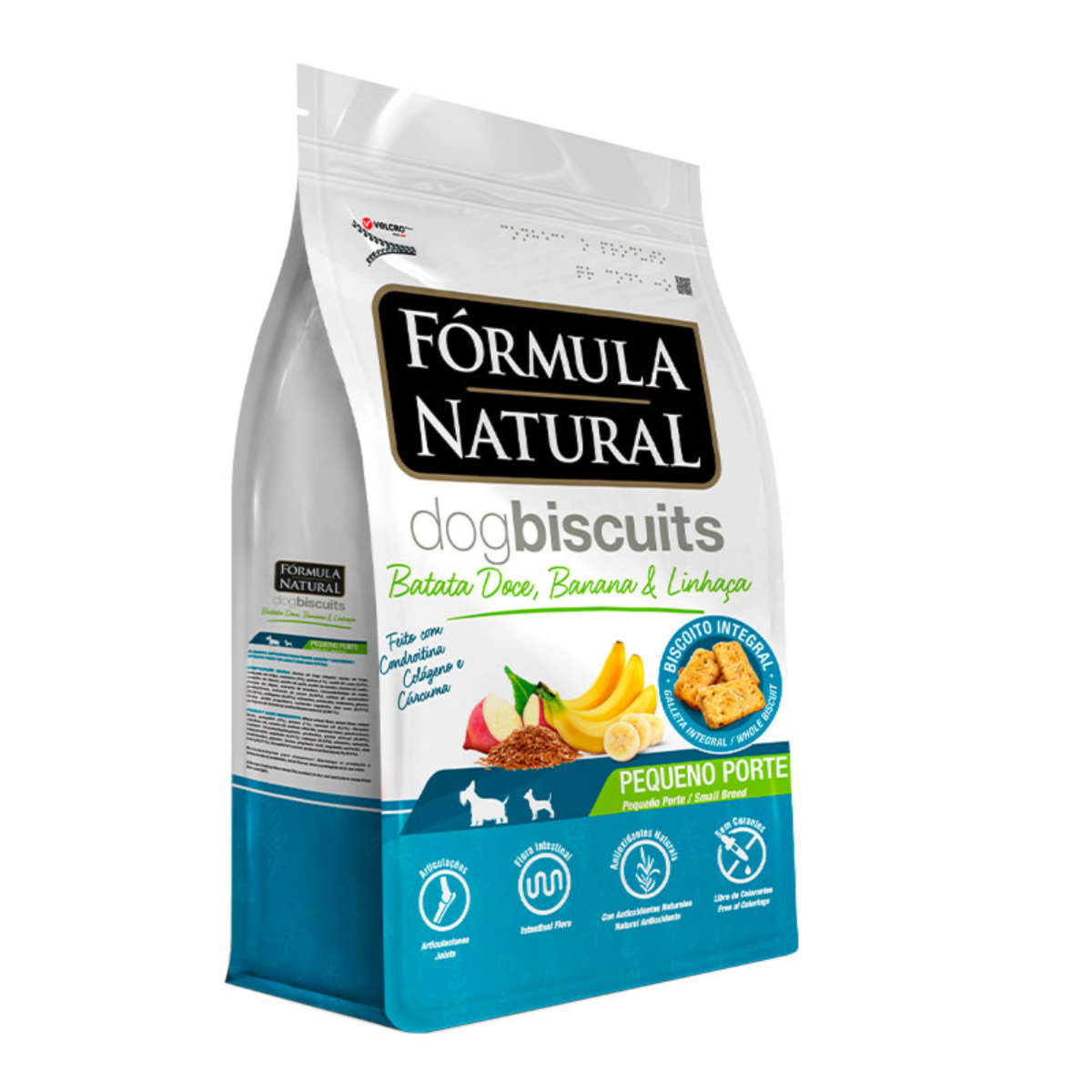 Biscoitos Fórmula Natural para Cães de Adultos de Mini e Pequeno Porte Sabor Batata Doce 250g