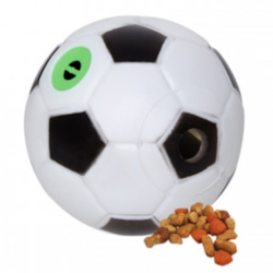 Bola De Futebol Com Som 10,5cm Home Pet