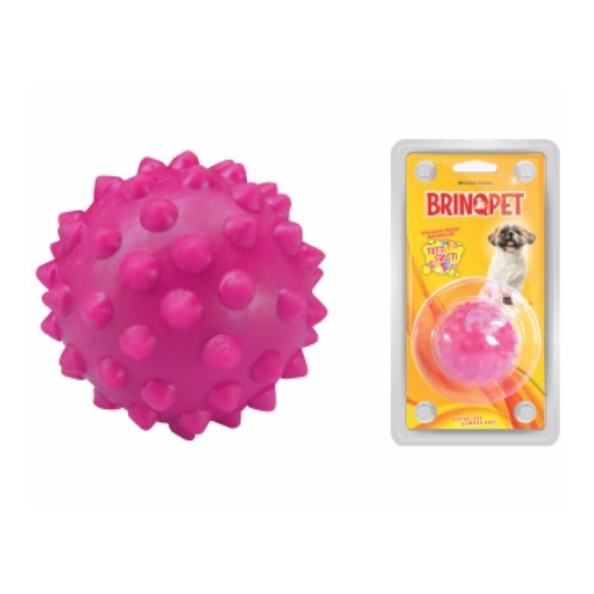 Bola Maciça com Cravo 45mm – Rosa Mini