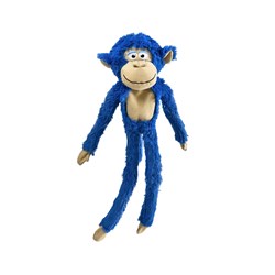 Brinquedo Chalesco Pelúcia Macaco Azul para Cães