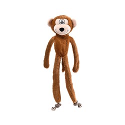 Brinquedo Pelúcia Chalesco Long Plush Macaco para Cães