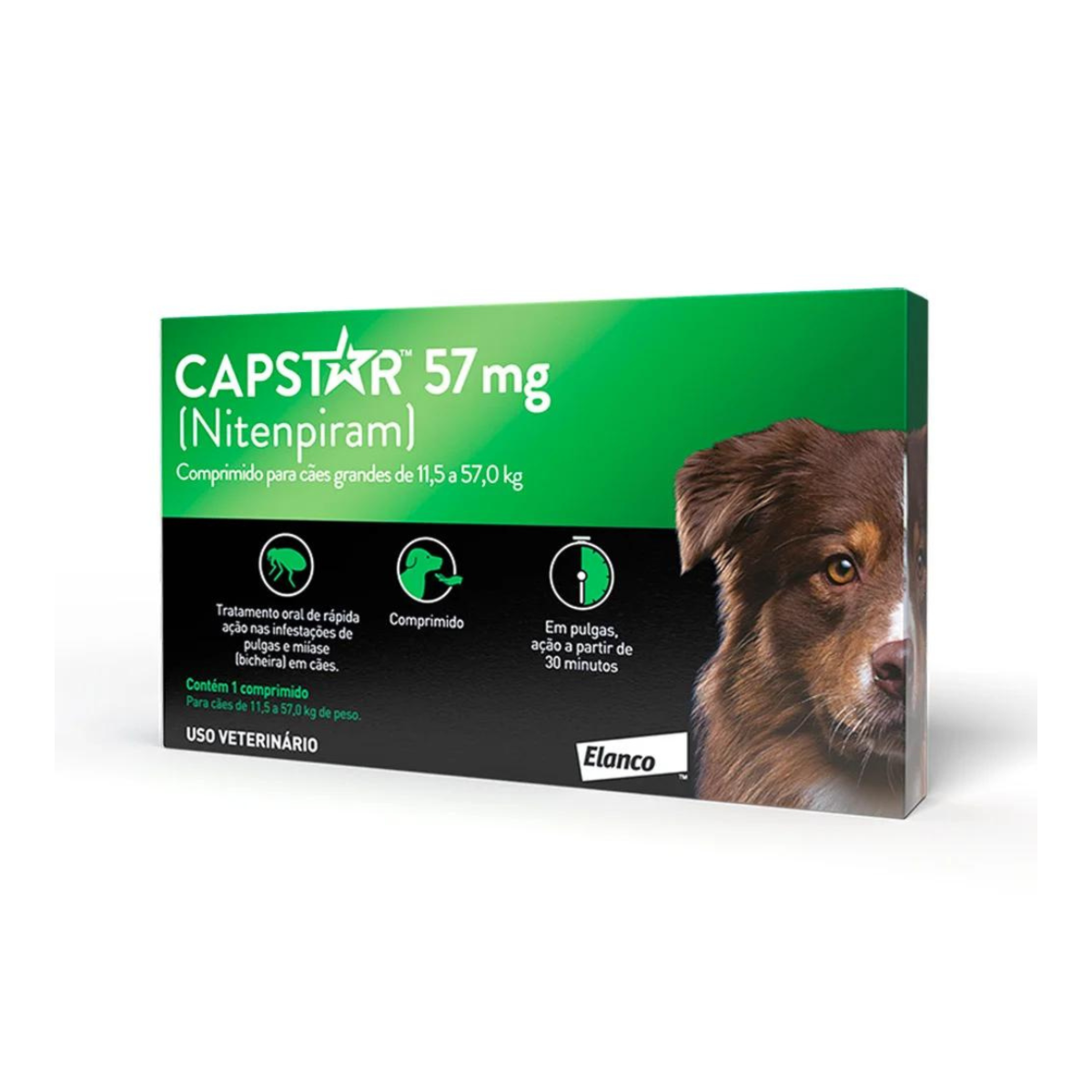 Capstar para Cães de 11 a 57kg - 57mg