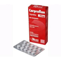 Carproflan 100mg - Caixa com 14 Comprimidos