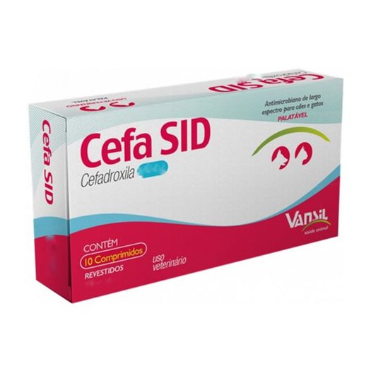 Cefa Sid 220mg Cx 10 Comprimidos
