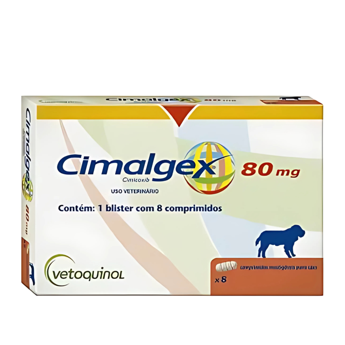 CIMALGEX 80 MG 8COMP