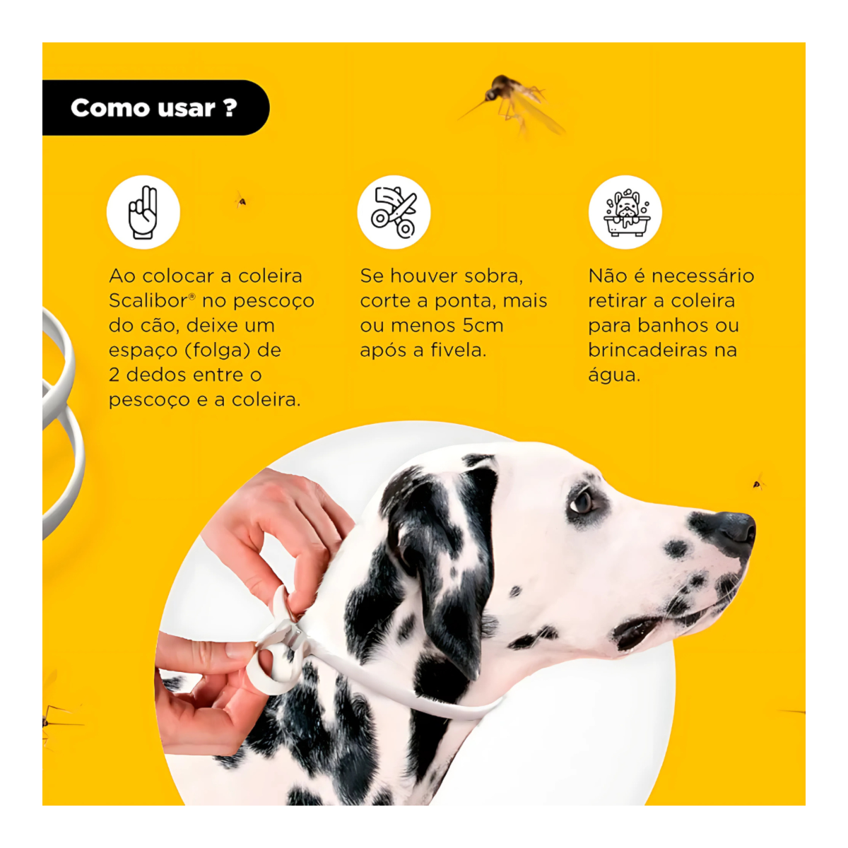 Coleira Antiparasitas Scalibor MSD