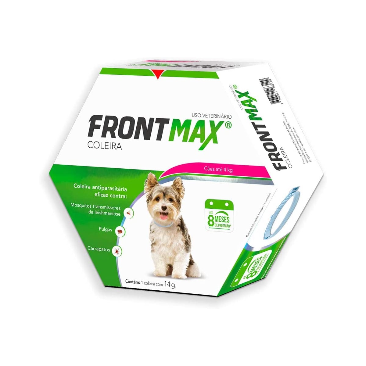 Coleira Frontmax P Até 4 kg