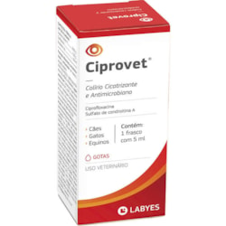 Colírio Ciprovet 5ml