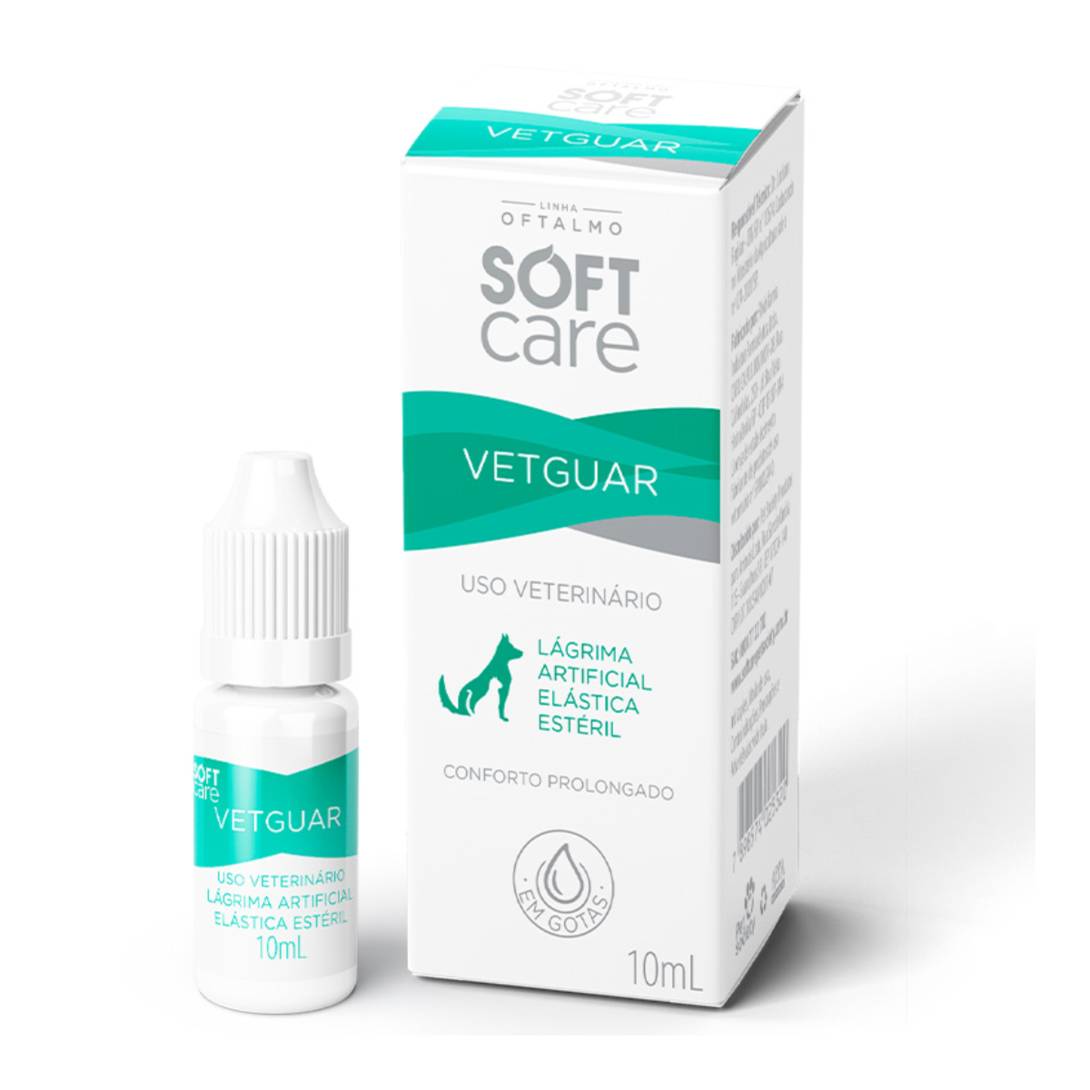 Colírio Soft Care Vetguar para Cães e Gatos 10ml