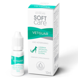 Colírio Soft Care Vetguar para Cães e Gatos 10ml