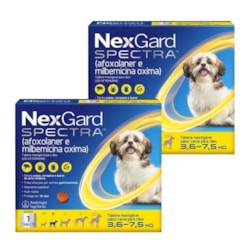 Combo 2 Nexgard Spectra 3,6 A 7,5kg