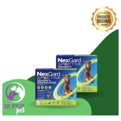 Combo 2 Nexgard Spectra 7,6 A 15kg 1 Comprimido