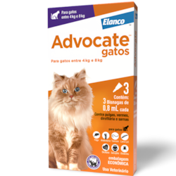 COMBO ADVOCATE GATO 0,8ML 4KG A 8KG