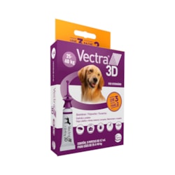 Combo Antipulgas Vectra 3D 25 A 40kg
