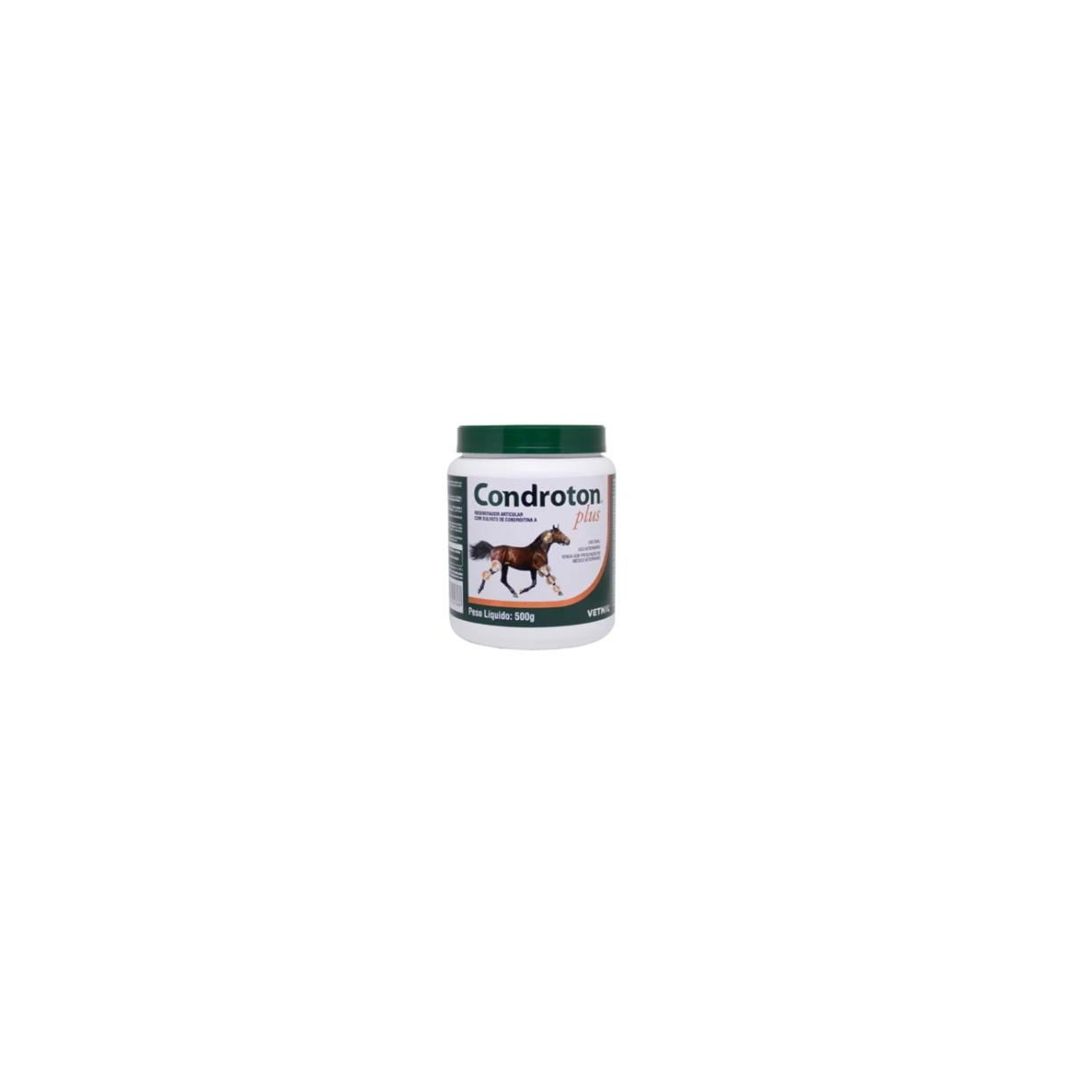 Condroton Plus - Regenerador Articular Equino - 500 Gramas - Vetnil