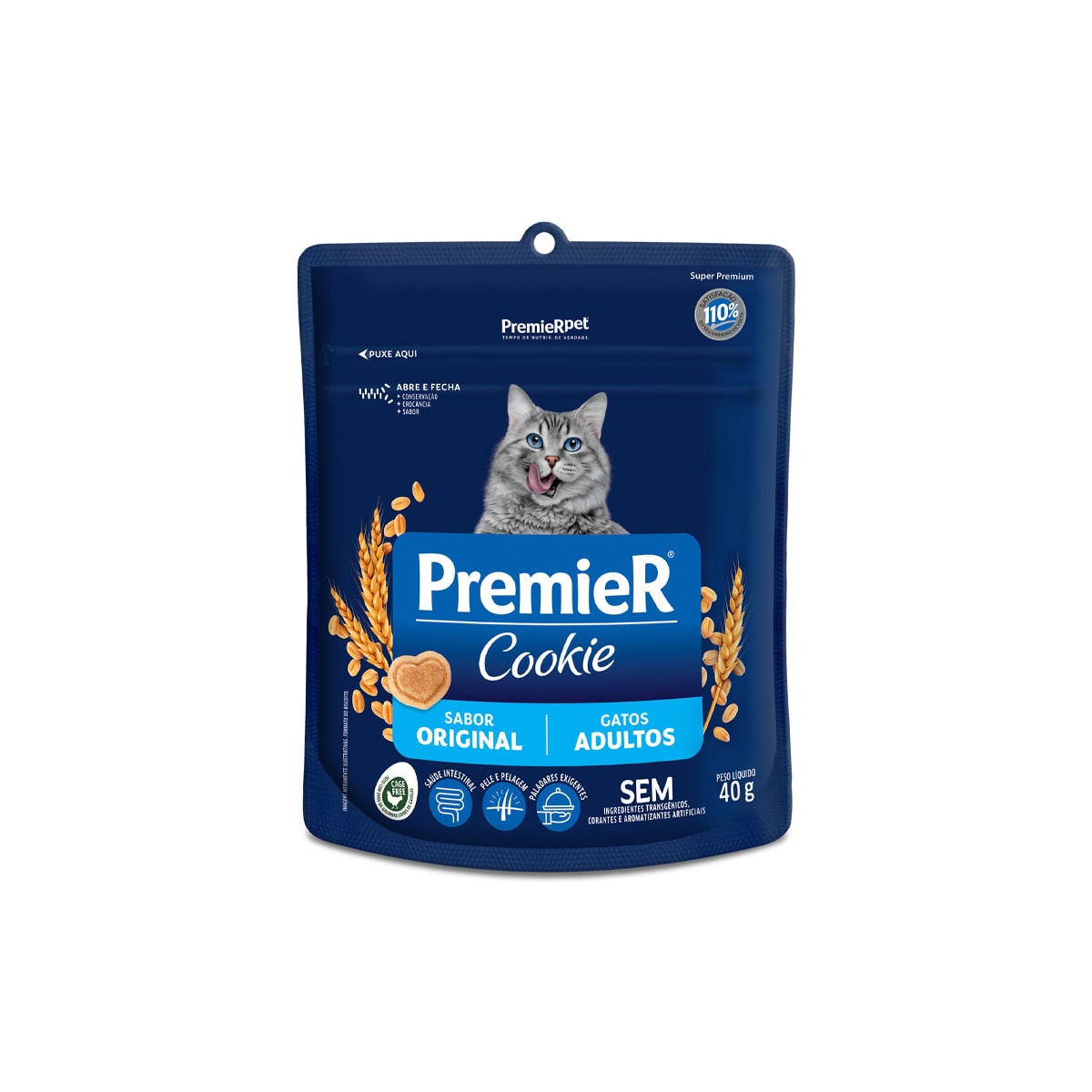 Cookie Premier Sabor Original para Gatos Adultos