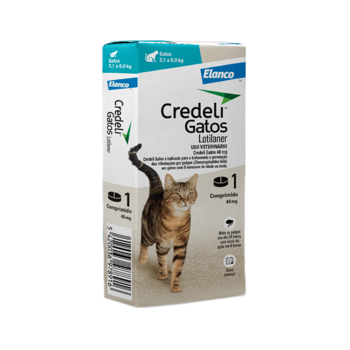 Credeli 48mg Gatos 2kg a 8kg