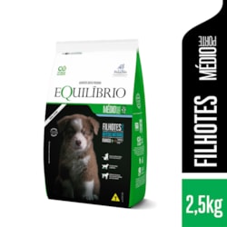 Equilíbrio Frango para Filhotes de Porte Médio