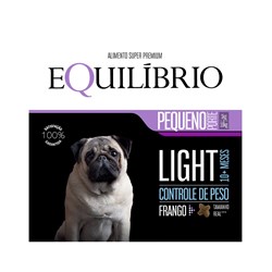 Equilíbrio Light para Cães de Porte Pequeno Sabor Frango