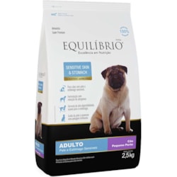 Equilíbrio Sensitive Skin e Stomach para Cães Adultos de Porte Pequeno