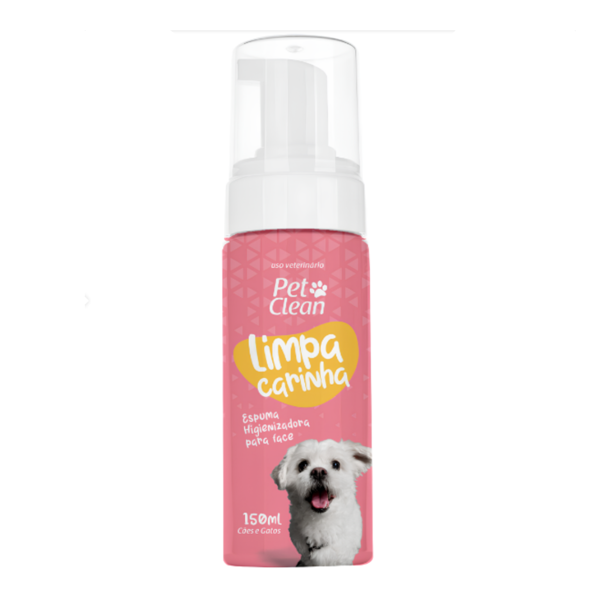 Espuma Higienizadora Pet Clan Limpa Carinha 150ml