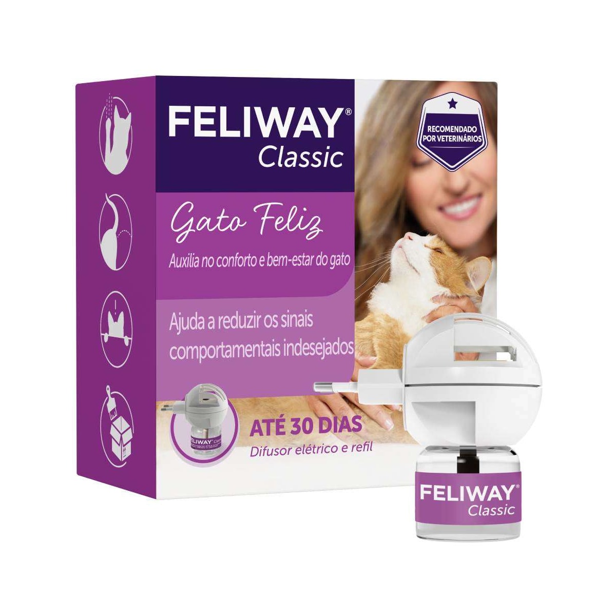 Feliway Classic Difusor+Refil 48ml