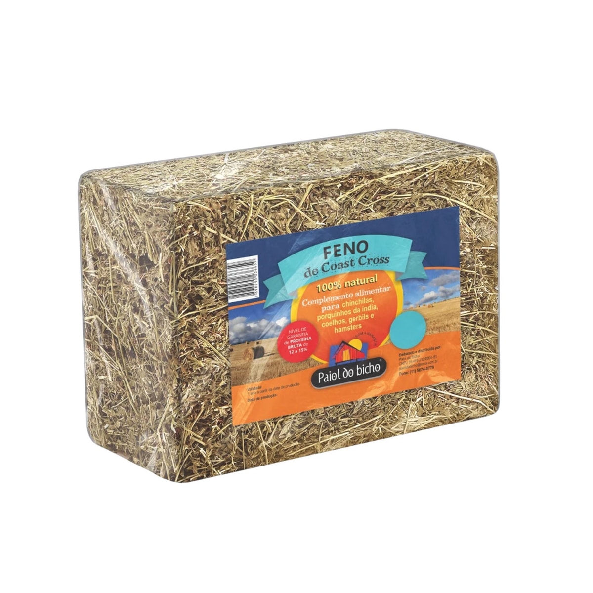 Feno Prensado Paiol do Bicho 500g  ( Coast Cross )