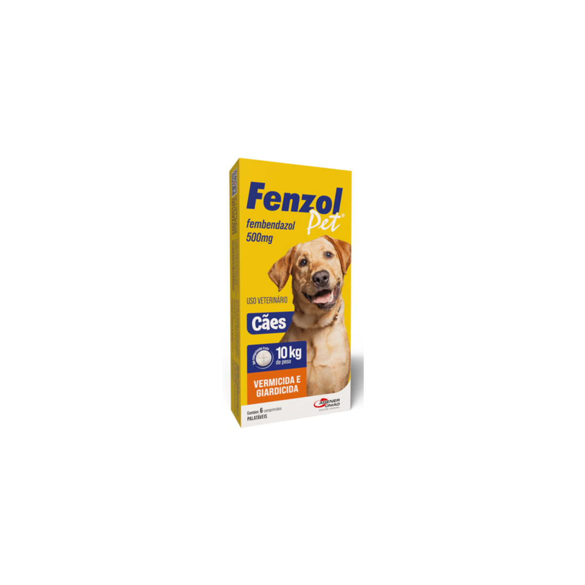 Fenzol Pet 500mg com 6 Comprimidos