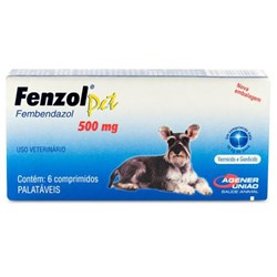 Fenzol Pet 500mg com 6 Comprimidos