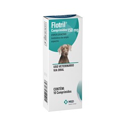 Flotril 150mg 10 Comprimidos para Cães