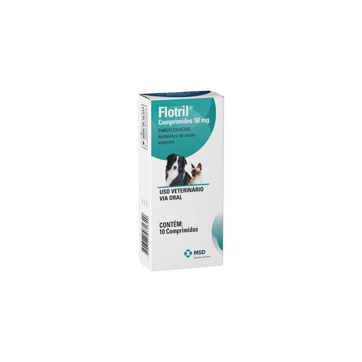 Flotril 50mg Com 10 Comprimidos