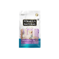Fórmula Natural Life Ração Seca Para Gatos Adultos Sabor Frango e Salmão 10,1Kg