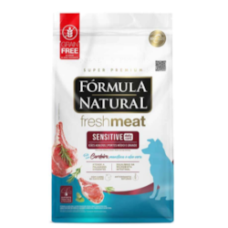 Fórmula Natural Super Premium Fresh Meat Sensitive Cães Adultos Portes Mini e Pequeno