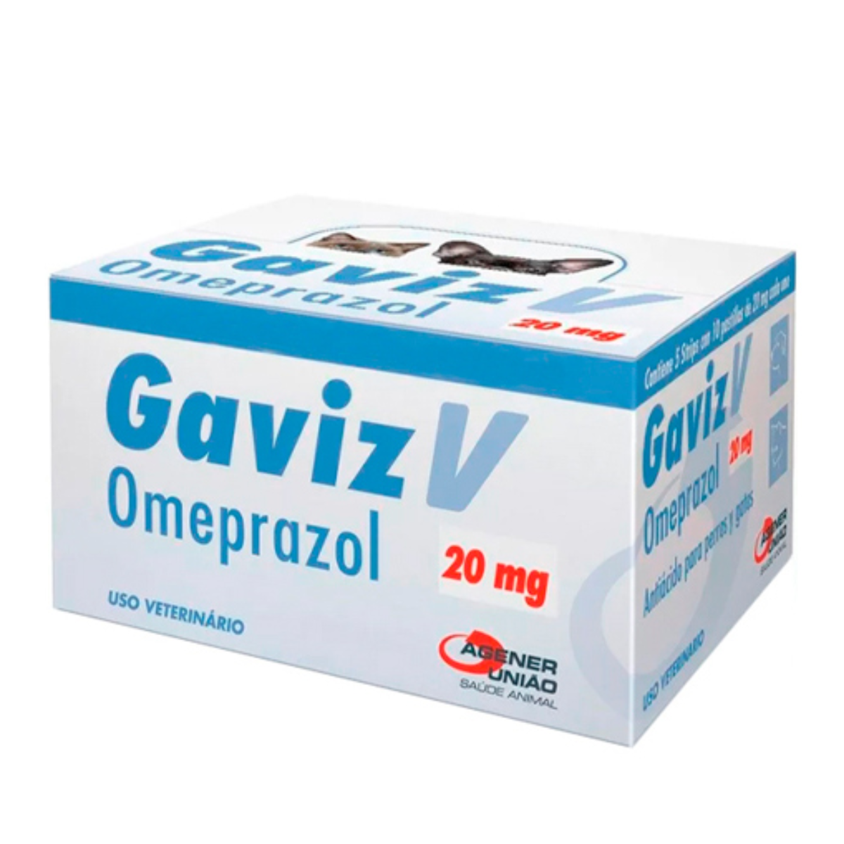 Gaviz V - Cartela com 10 Comprimidos